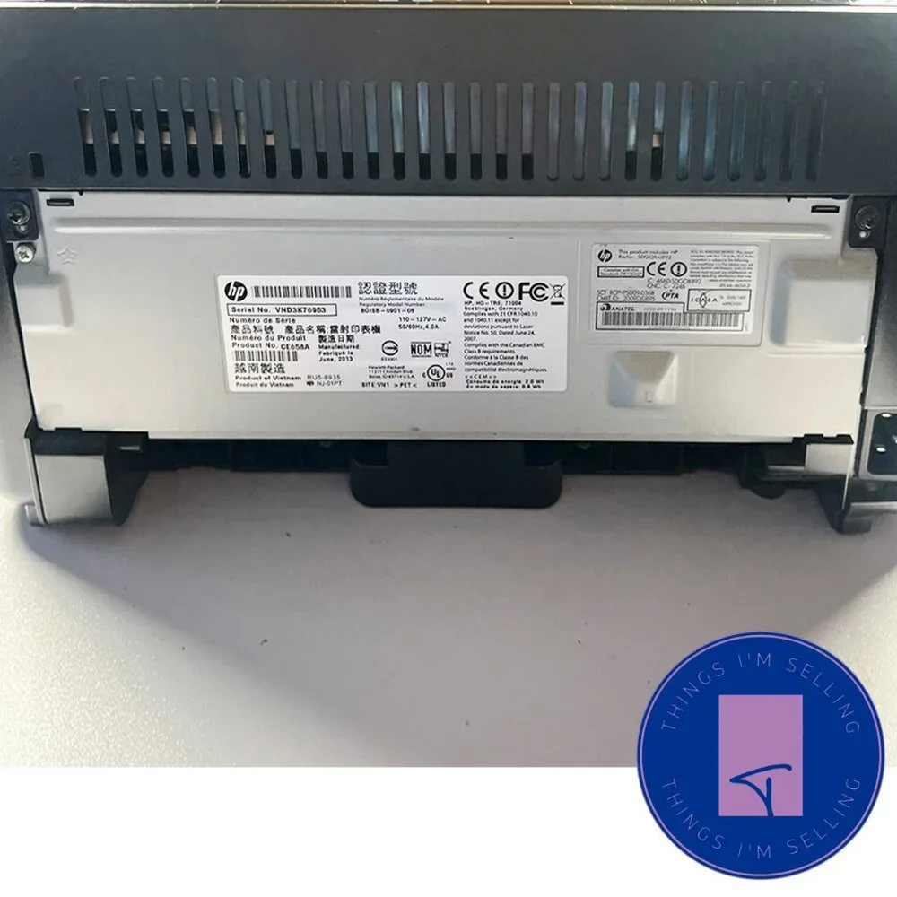 HP Laserjet Pro P1109w Monochrome Printer